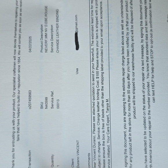 Neverfull Louis Vuitton Brown Damier MM Tote with Dust Bag! - Picture 14 of 14